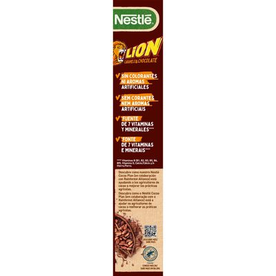 Cereales chocolate y caramelo Lion nestl&eacute; 400g