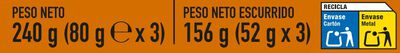 At&uacute;n claro Alipende pack 3 en escabeche