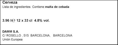 Cerveza Victoria Málaga pack 12 33cl