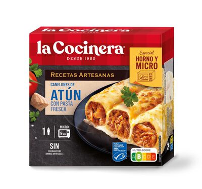 Canelones La Cocinera at&uacute;n 280g