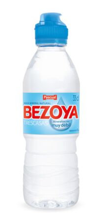 Agua mineral natural Bezoya Botella Sport 33cl