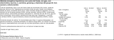 Bebida energ&eacute;tica Monster Energy 50cl rehab lemonade lata