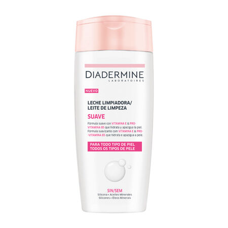 Leche limpiadora Diadermine 200ml suave para todo tipo de piel
