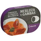 Pimientos del piquillo merluza y gambas Alipende 260g