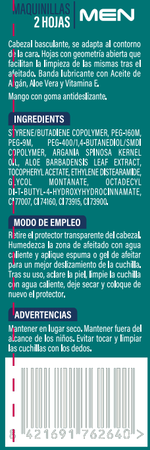 Maquina Desechable Hombre Mango De Goma 2H Bodyplus 10 Unidades