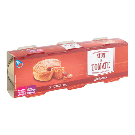 Atún Alipende 52G pack 3 en tomate