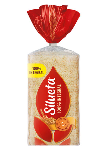 Pan molde Bimbo Silueta integral sin corteza 450g