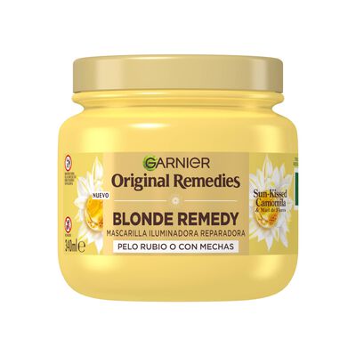 Mascarilla capilar Garnier 340 ml Camomila