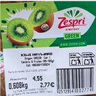 Kiwi verde Zespri bandeja 500g aproximadamente