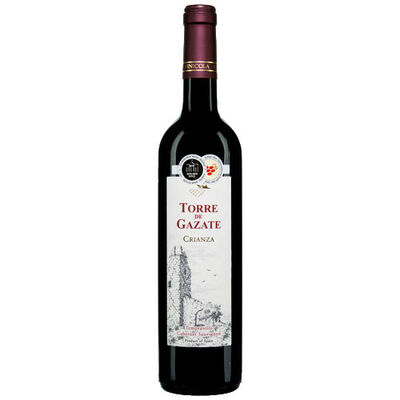 Vino tinto DO La Mancha Torre de Gazate crianza