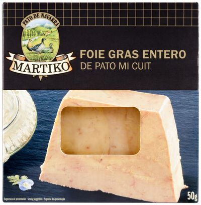 Foie gras de pato Martiko 50g