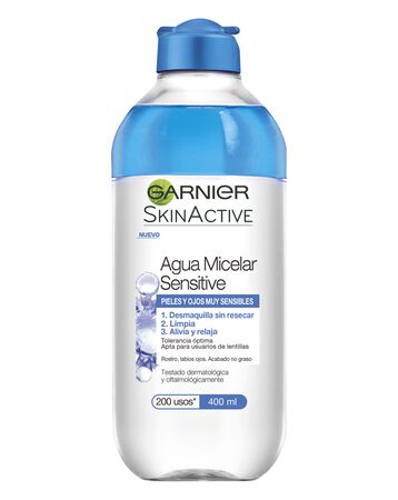 Agua micelar Garnier 400 ml Sensitive