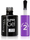 Esmalte de u&ntilde;as Rimmel top coat Super Gel 2&ordf; fase