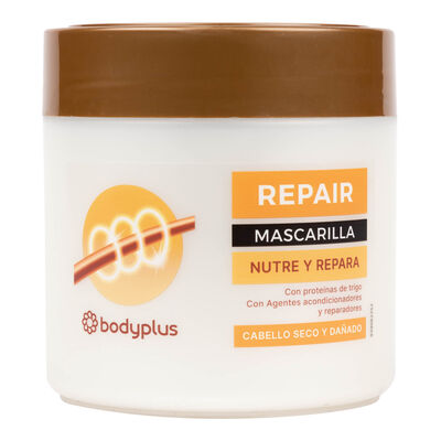 Mascarilla capilar Bodyplus 400ml da&ntilde;ado