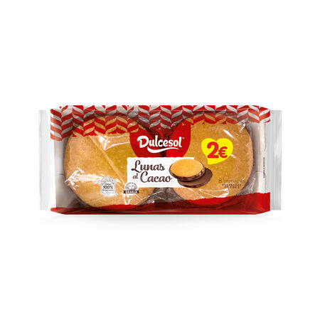 Lunas al cacao Dulcesol 8u