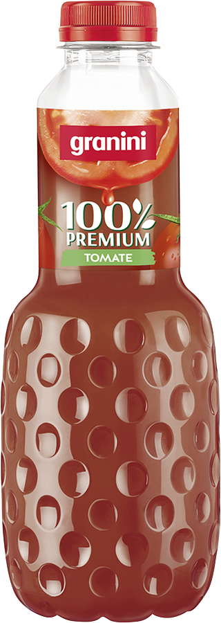 Zumo de tomate 100% Premium GRANINI, botella 1 litro