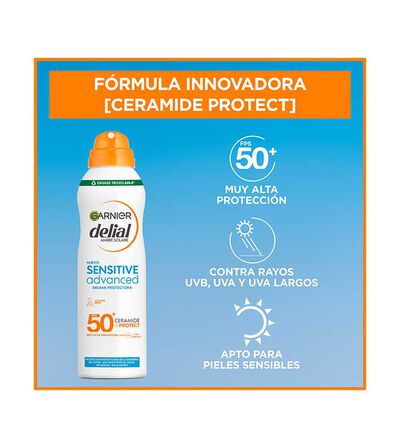 Bruma Solar Spray Delial 150ml F50 Sensitive