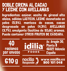 Crema de cacao choco leche sin gluten Nocilla 610g