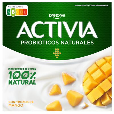 B&iacute;fidus Activia pack 4 mango