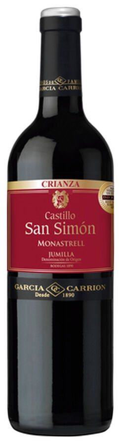 Vino tinto DO Jumilla Castillo San Simón crianza