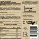 Lentejas Alipende 430g con chorizo