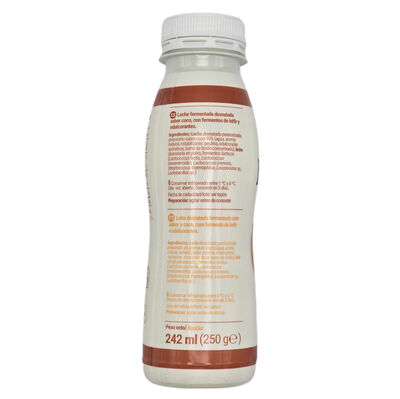 Kéfir líquido 0% sabor coco Margui 250 g