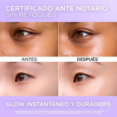 Crema l&iacute;quida Revitalift filler textura glass skin de L'O&acute;r&eacute;al 50 ml