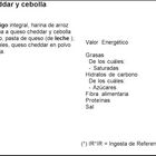 Snack multicereales cheddar y cebolla Sunbites 95g