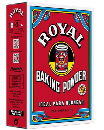 Polvo para hornear Royal 5 sobres