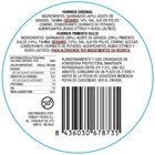 Hummus duo 160g original y pimiento dulce