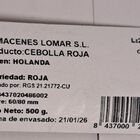 Cebolla roja malla 500g