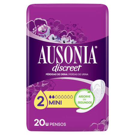 Compresas de incontinencia Ausonia Discreet 20 uds mini