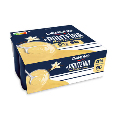 Natillas proteinas Danone Pack 4 Vainilla