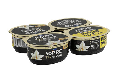 Yogur proteína Yopro Danone pack 4 vainilla