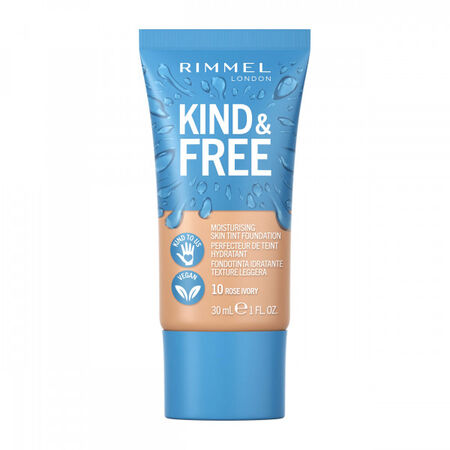 Base de maquillaje fluido Kind & Free Rimmel 10 rose ivory