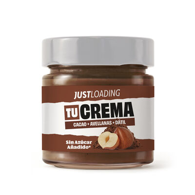 Crema cacao avellana d&aacute;til just Loading 200g