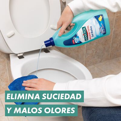 Limpiador en gel Sanytol 1,2l ba&ntilde;o higiene total