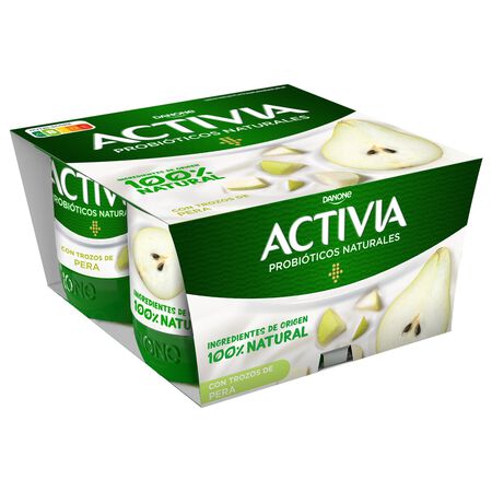 Bífidus Activia pack 4 pera