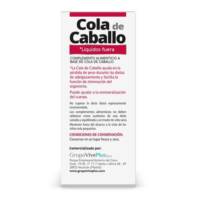 Cola de caballo Vive+ 50 cápsulas