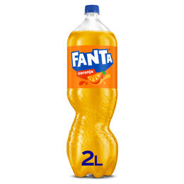 Refresco naranja Fanta botella 2l