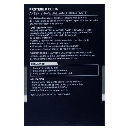 After shave en bálsamo Nivea 100ml protege&cuida