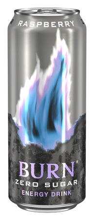 Bebida energética zero Burn 50cl raspberry