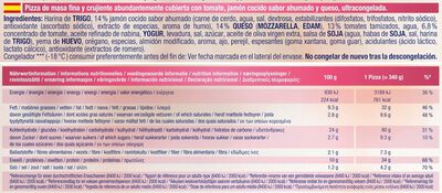 Pizza Ristorante Dr Oetker 340g prosciutto