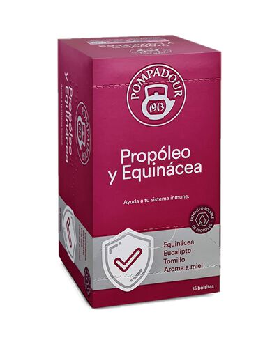 Infusión de Propóleo y equinácea Pompadour 15 unidades
