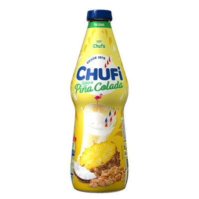 Horchata de chufa Chufi Pi&ntilde;a Colada en botella de 1L