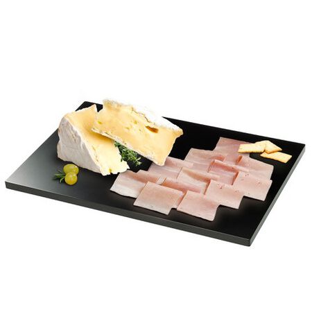 Lote: 250gr Jamón asado + 250gr Brie President