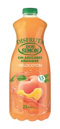 Bebida de melocotón Don Simón 1,5l sin azúcar
