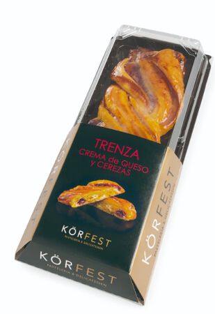 Trenza K&ouml;rfest 450g de queso y cereza