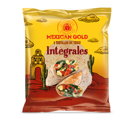 Tortilla de trigo integral Mexican Gold 320g