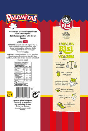 Palomitas sin gluten Risi 105g